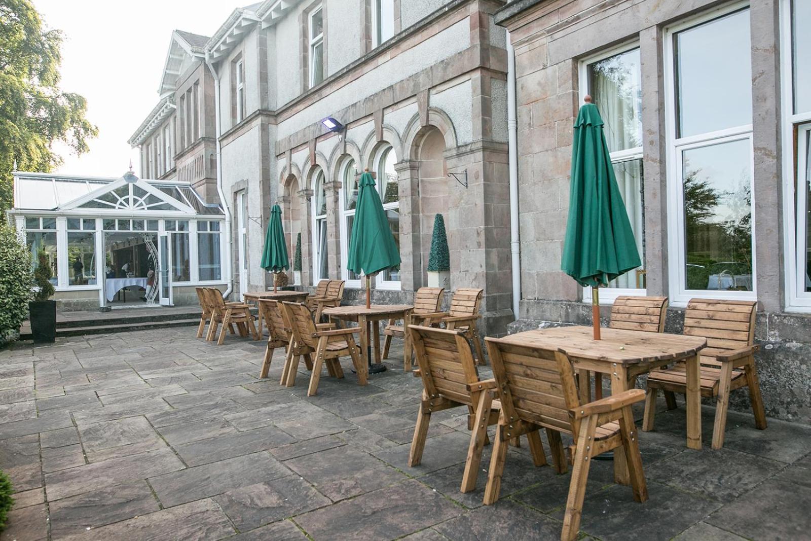 Rosslea Hall Hotel Rhu Exteriör bild